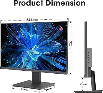 Amazon.co.jp: KOORUI モニター 24インチ VA 非光沢 フルHD pc